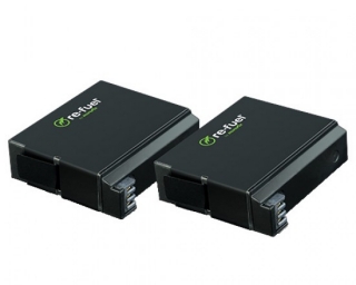 Re-Fuel - Go-Pro Hero 4 Series - 2 Pack Replacement Battery (AHDBT-401) with 1160mAh