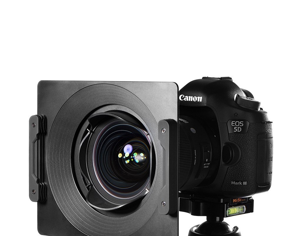 Nisi - Porta filtri alluminio 150*150 (2 filtri) per Sigma 20 f1.4