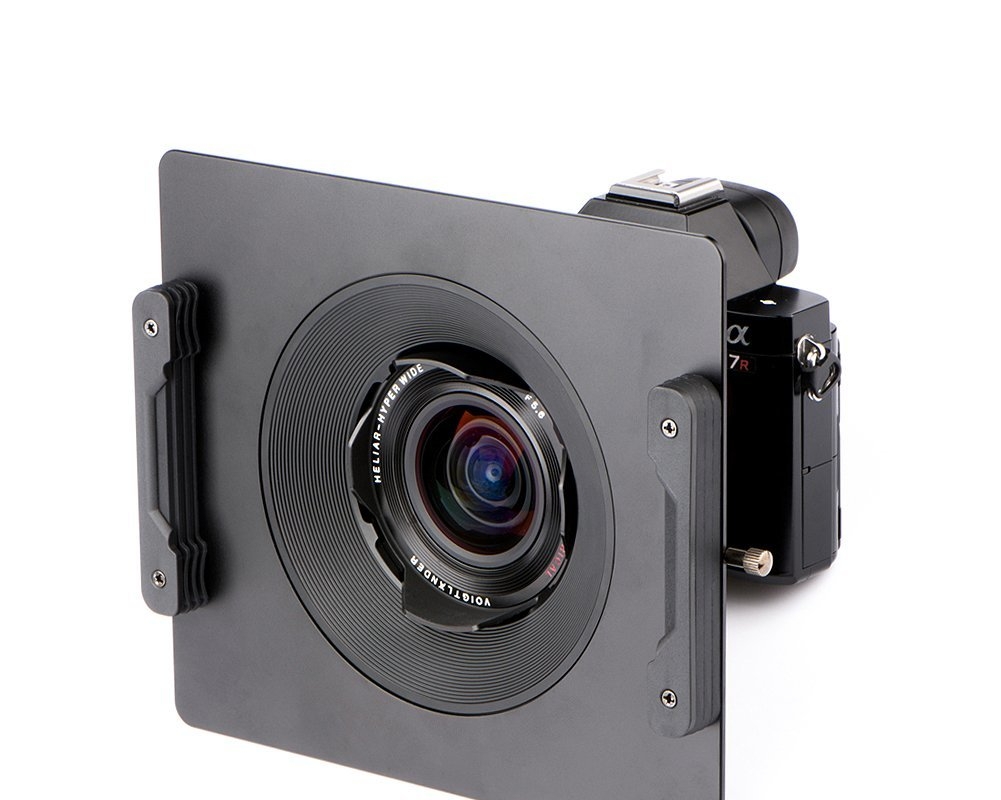 Nisi - Porta filtri alluminio 150*150 (3 filtri)Voigtlander 10mm F5.6