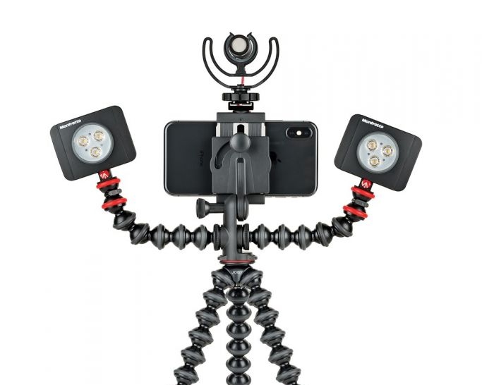 Kit  GorillaPod Mobile Rig Nero