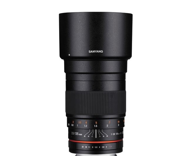 Samyang ob. 135MM F/2.0 Sony E-mount