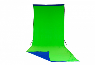 Lastolite Chromakey Blu / Verde - Fondale reversibile 300 x 700 cm