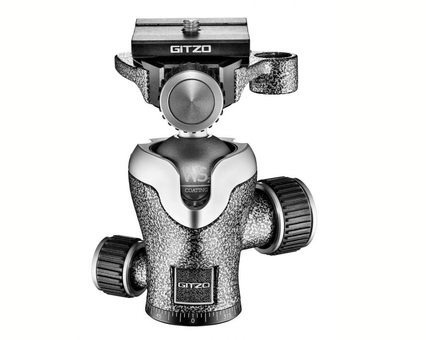 Gitzo Testa a sfera centrale, sgancio rapido, serie 1 GH1382TQD