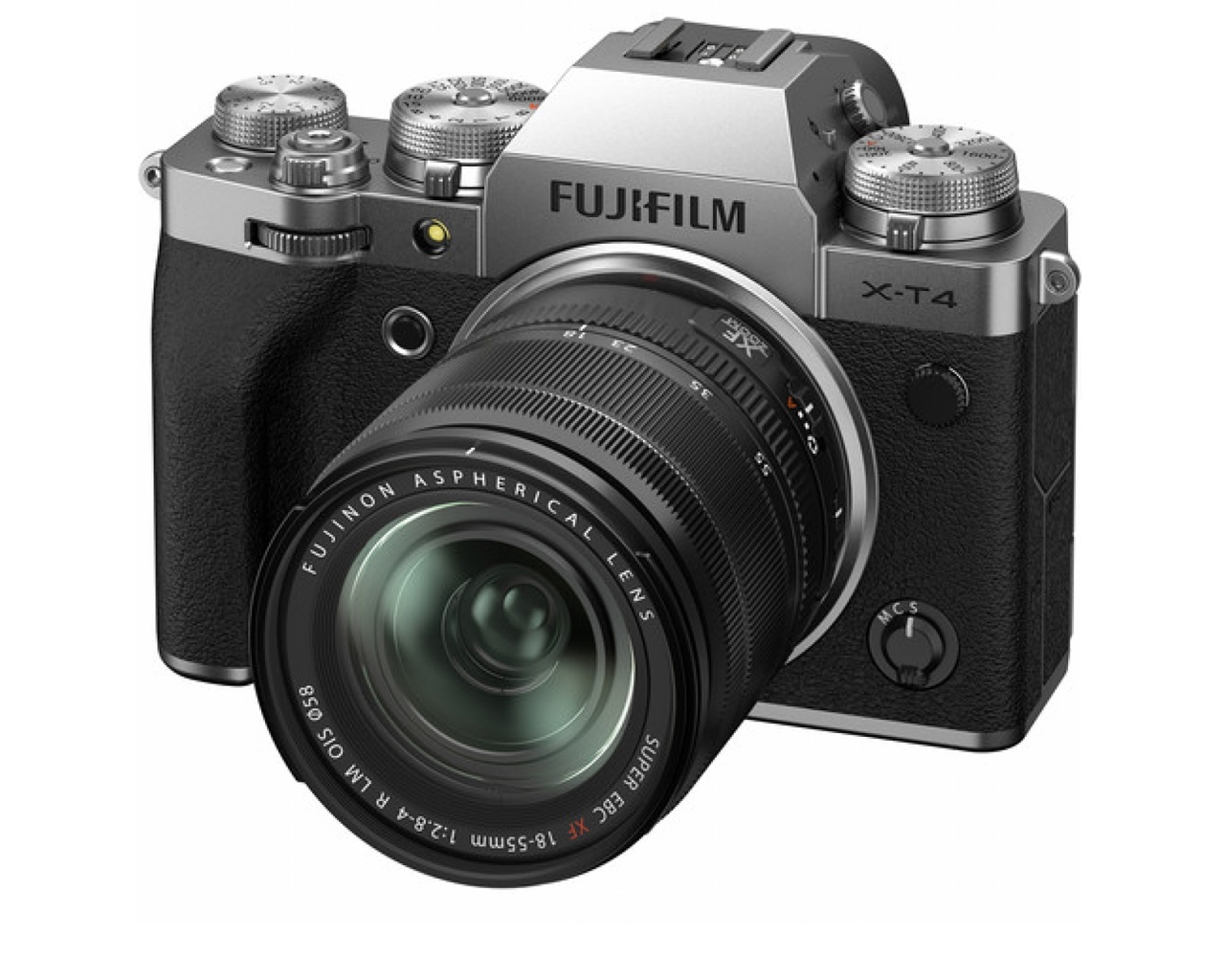 Fujifilm FujiFilm X-T4 Silver + XF 18-55 - Garanzia FujiFilm Italia