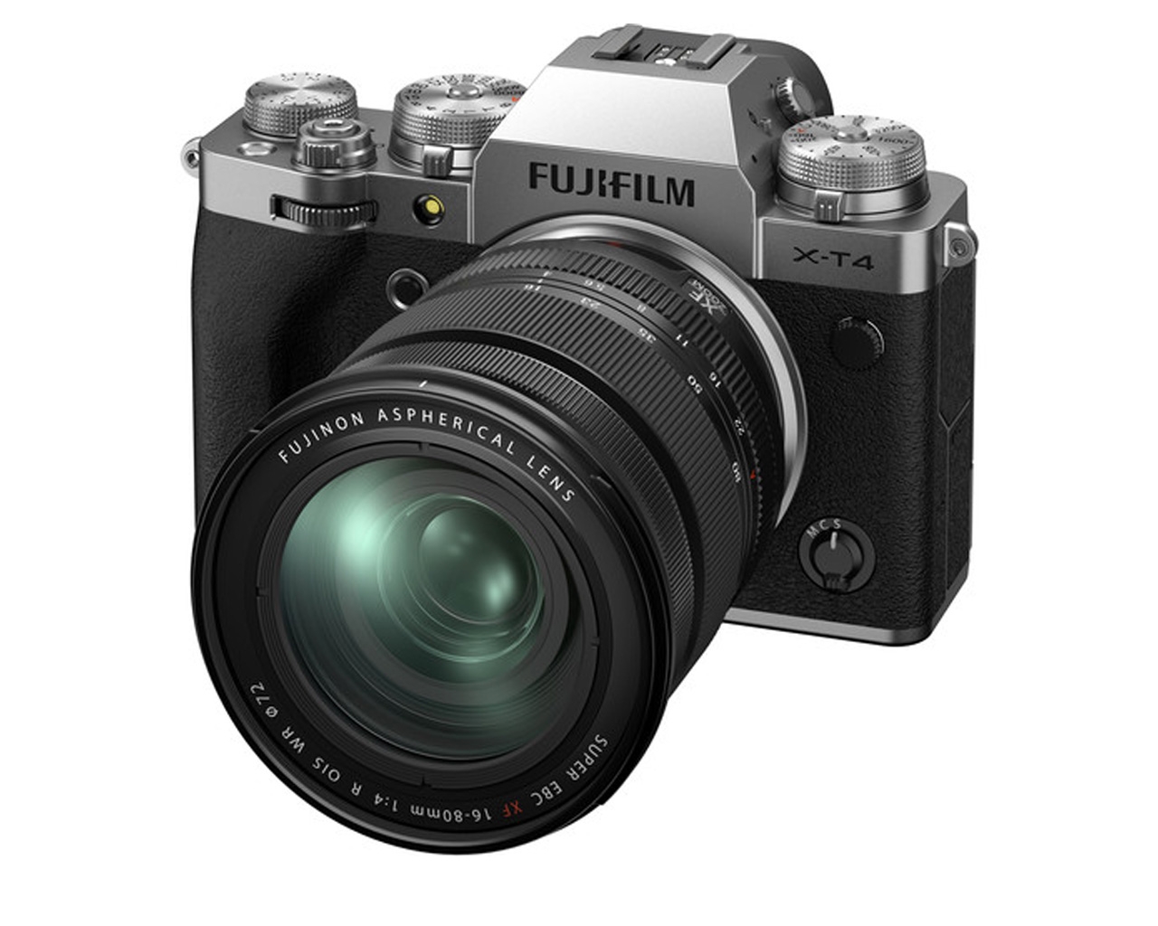 Fujifilm FujiFilm X-T4 Silver + XF 16-80 - Garanzia FujiFilm Italia