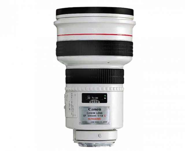  CANON 200mm f/1,8 USM - Noleggio