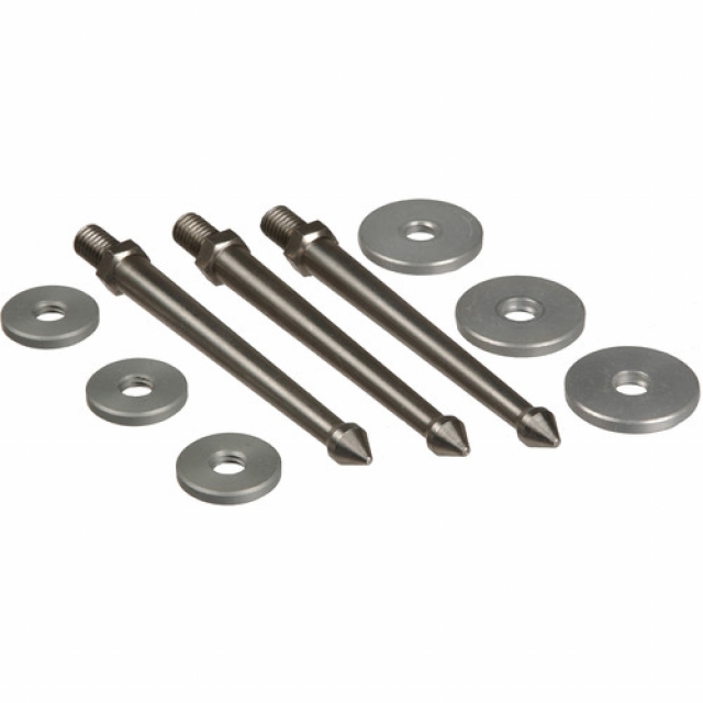 Gitzo Gitzo kit di 3 pezzi di puntali per treppiedi, acciaio inox