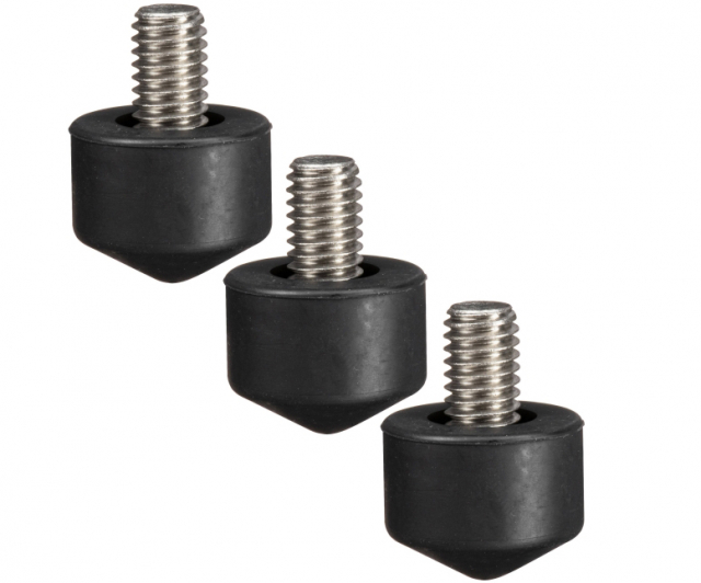 Gitzo Gitzo piedino di gomma intercambiabile, 25mm, set da 3