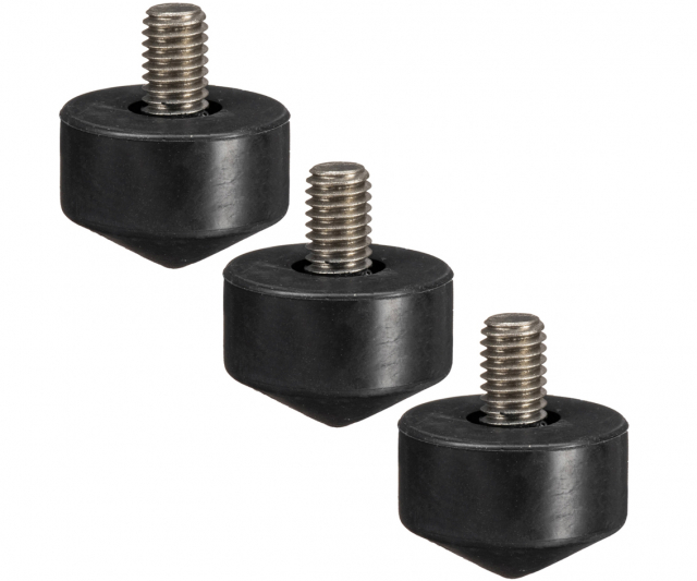 Gitzo Gitzo piedino di gomma intercambiabile, 33mm, set da 3