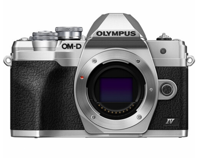 Om system olympus Olympus OM-D E-M10 Mark IV Solo Corpo Silver