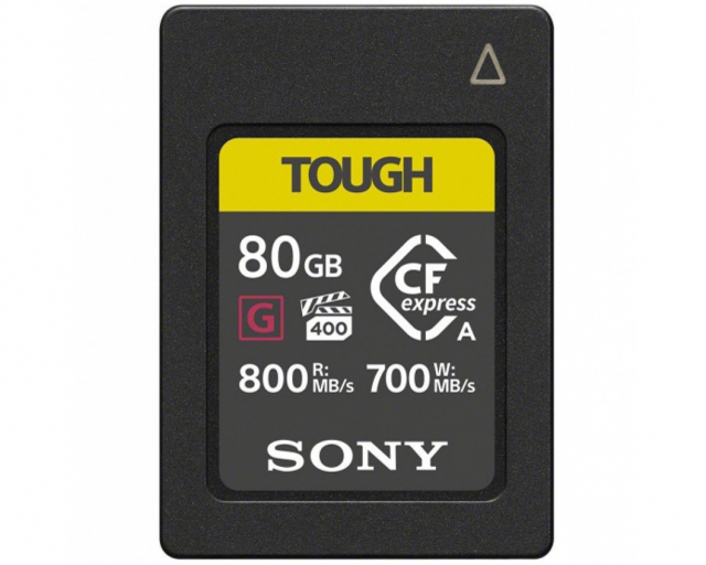 Sony Sony - CF Express 80GB Type A Tough Serie G 800Mbs/700Mbs