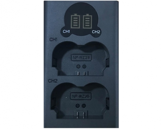 F-system F-System caricabatteria Doppio compatibile fuji NP-W235