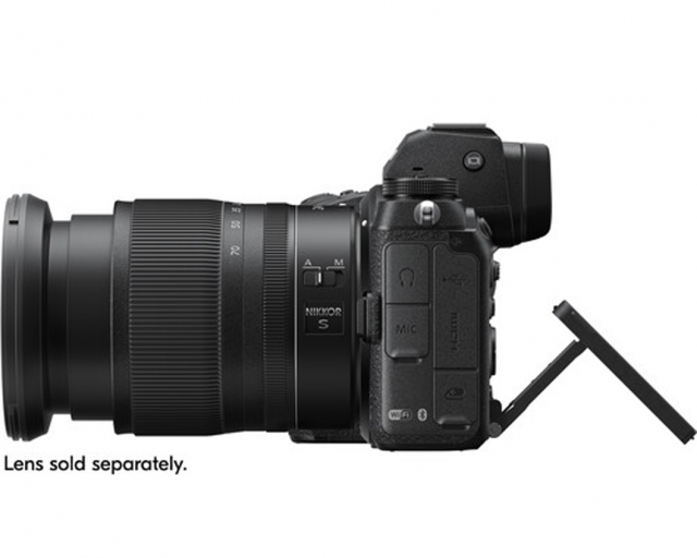 Nikon Z 7 Corpo Macchina – Full Frame 45.7 MP, Sensore Retroilluminato, AF Occhi E Animali, Video 4K, Mirino OLED, Corpo Macchina