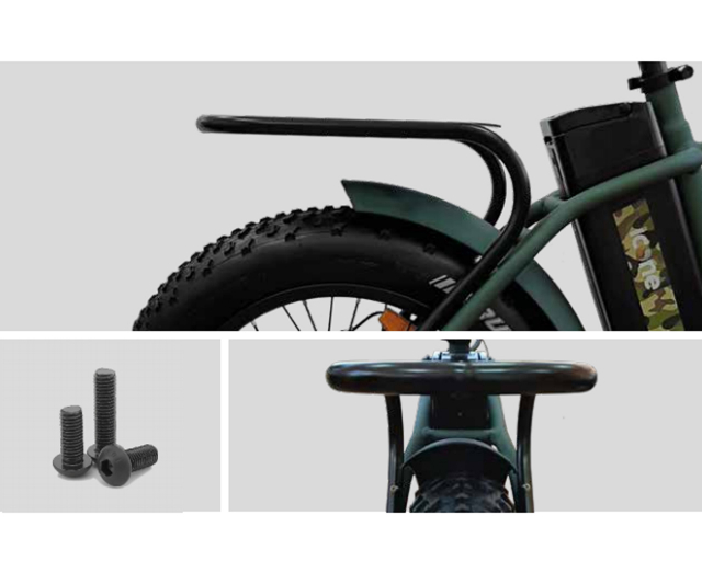 Icon.e Icon.e REAR RACK PRO per AllRoad / AllRoad+ /  E Road / E Road +