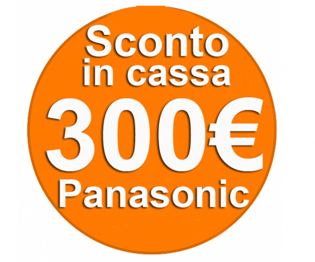  Sconto in cassa 300 euro