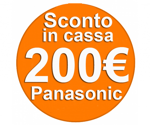  Sconto in cassa 200 euro