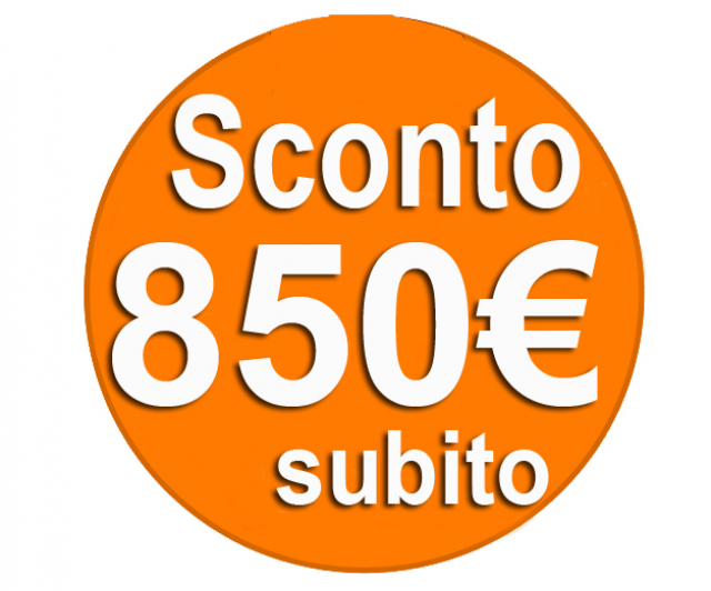  Sconto subito 850 euro