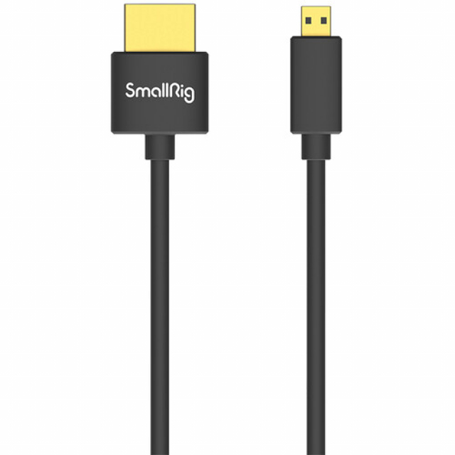 Smallrig SmallRig Ultra slim 4k Hdmi cavo (D to A) 55cm 3043