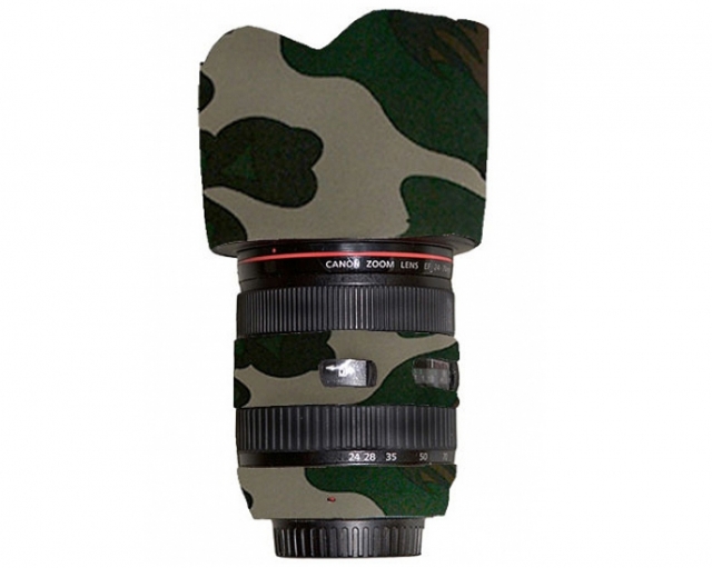 Lens coat Lens Coat per ob. Canon 24-70 2,8 FG CAMO