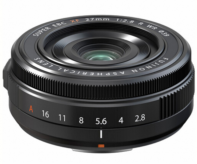 Fujifilm Fujifilm Fuji Fujinon ob. XF 27MM F/2,8 R WR Black
