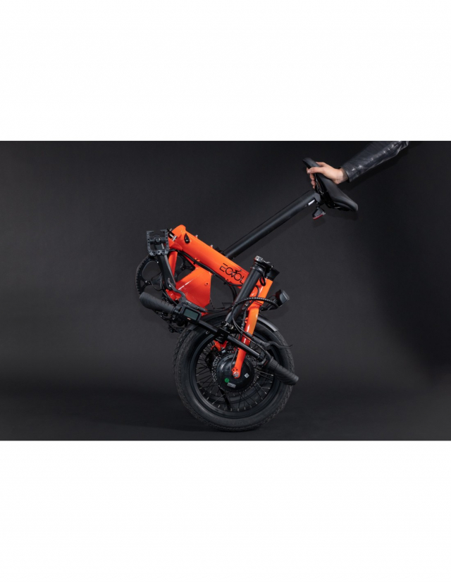 Eovolt Eovolt City X - 3 Vitesses, Roues 16” EV04 Orange Sanguine