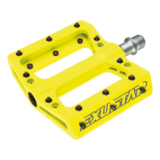 EXUSTAR Exustar Pedali Flat Freerider Gialli