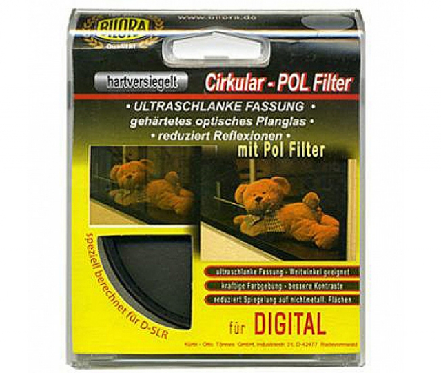 Bilora FILTRE BILORA PL-CIRC. NUMÉRIQUE FAIBLE PROF. 55MM