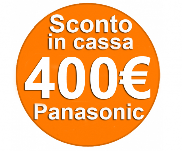  Sconto in cassa 400 euro