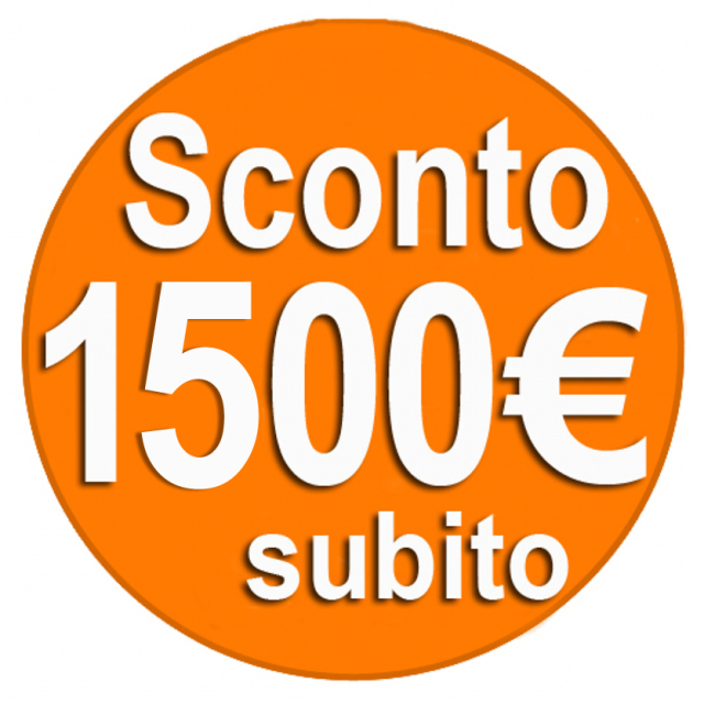  Sconto subito 1500 euro