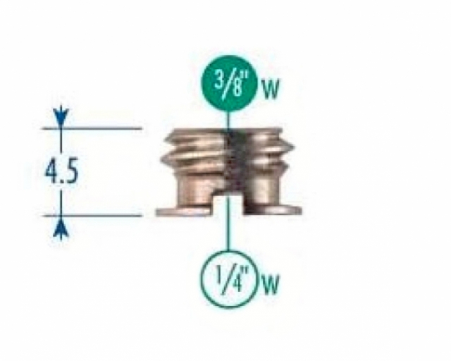 Manfrotto ADATTATORE 3/8 A 1/4  5PZ 148 KN