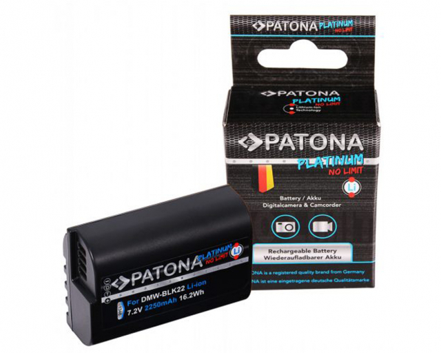 Patona Patona Platinum DMW-BLK22 Panasonic DC-S5, G9, GH5, GH5S