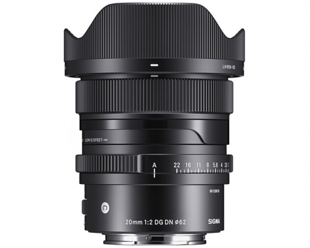 Sigma Sigma OB. 20mm F/2 (C) DG DN SERIE I SONY E/MOUNT 