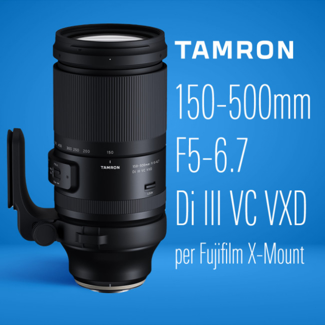 Tamron TAMRON Ob. 150-500 F/5-6.7 Di III VC VXD  Fuji X