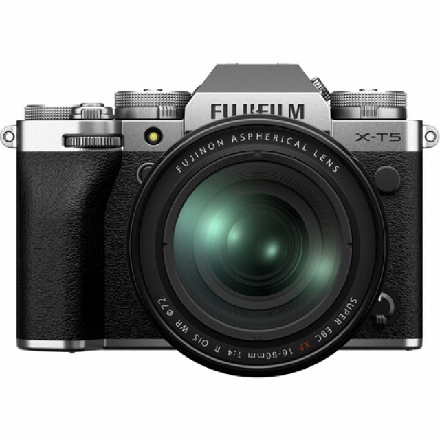 Fujifilm FujiFilm X-T5 Body + 16-80 F4.0 R OIS WR Silver - Garanzia FujiFilm Italia