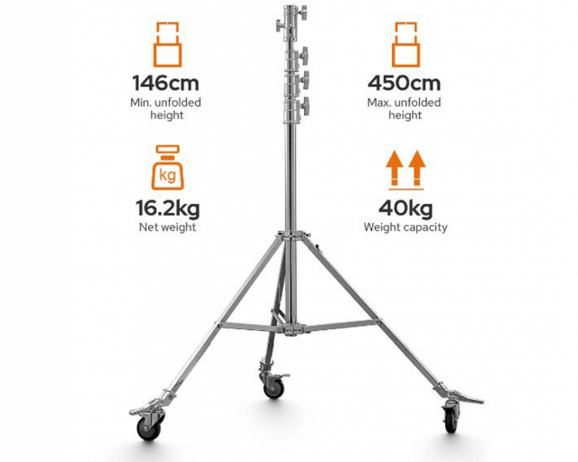 Godox Godox SA5045 Stativo Heavy Duty SteelL Roller Stand