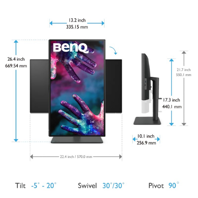 Benq BenQ PD2506Q computer monitor