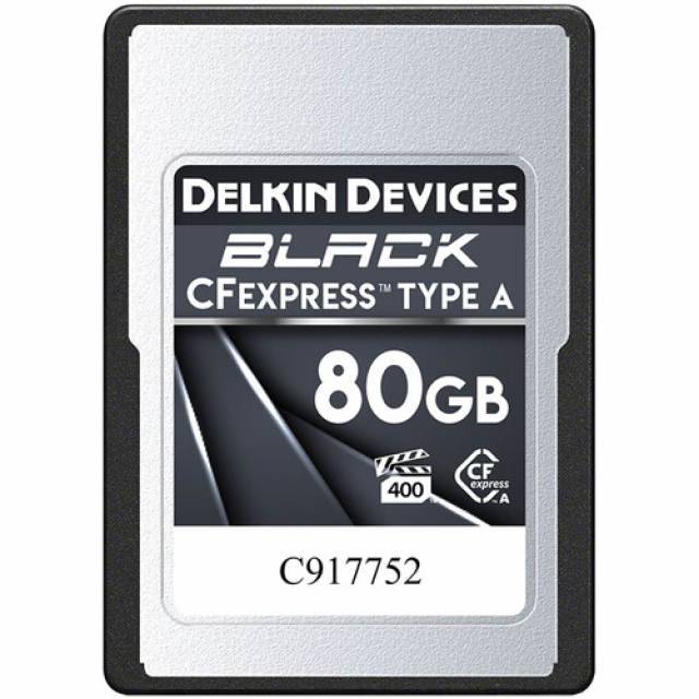 Delkin Delkin CFexpressTM Type A Serie BLACK - PCI Express 3.0 -880/730 gb. 80 GB