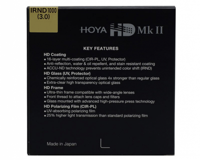 Hoya Hoya Filtro HD MkII IRND1000 (3.0) 72mm