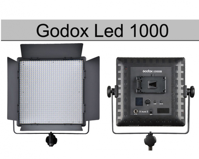 Godox Godox Illuminatore Led LD-1000D II con DMX