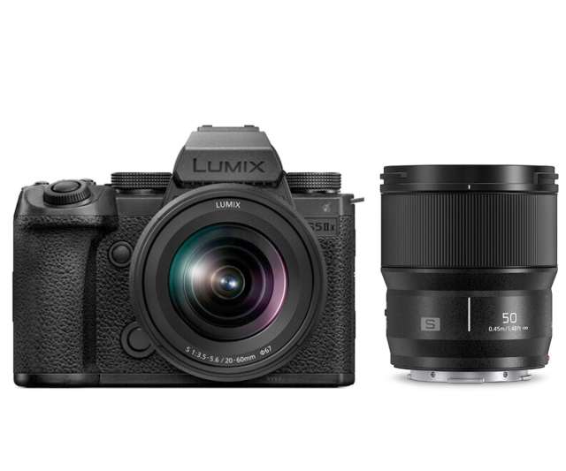 Panasonic lumix Panasonic Lumix S5 II X + ob. 20-60mm F/3.5-5.6 kit 50mm F/1.8