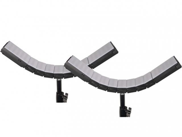 Sirui Sirui - B25R-D Dragon Luce Led Pieghevole RGB 2pz Con Adattatore Treppiede