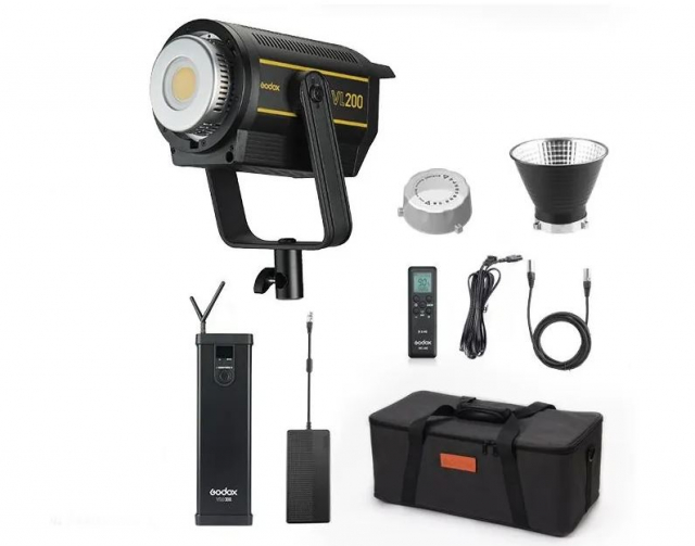 Godox Godox  VL-200 Illuminatore LED (funziona a rete - Batt. opz.)
