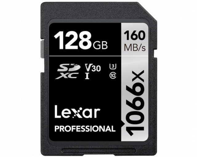 Lexar LEXAR 128GB Professional 1066X SDXC UHS-I V30