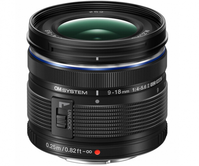 Om system olympus OM System Zuiko ob. 9-18 f. 4-5,6 II