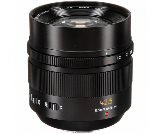 Panasonic lumix Panasonic Ob. Leica dg Nocticron 42.5mm f/1.2 Asph.--Noleggio-