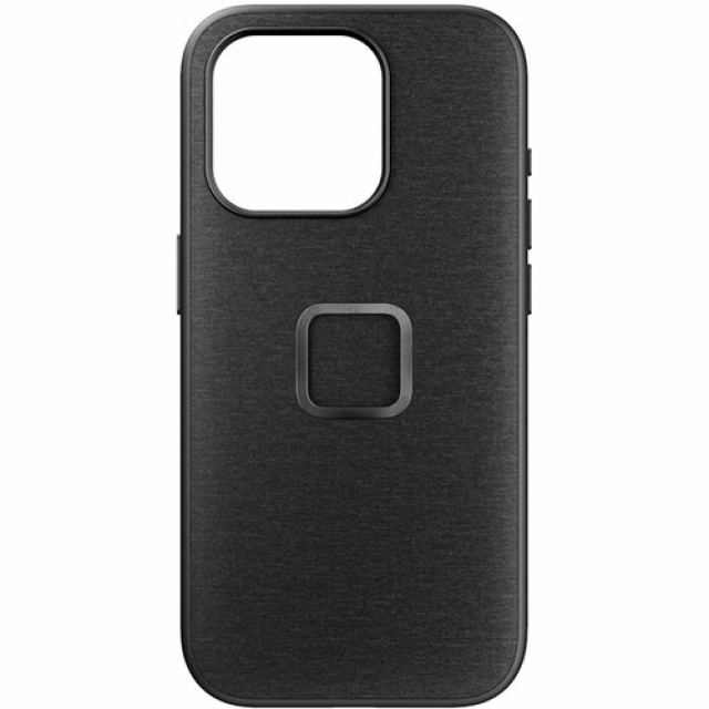 Peak design Peak Design - Mobile Everyday Fabric Case iPhone 15 Pro - Charcoal