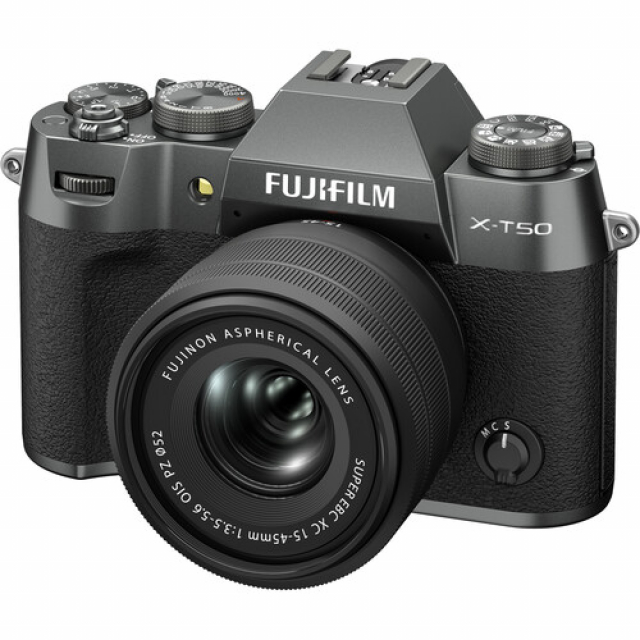 Fujifilm FujiFilm X-T50 + XC 15-45 Charcoal Silver