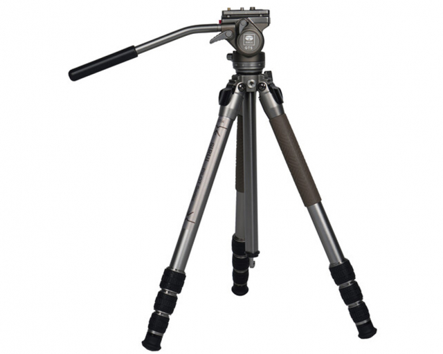 Sirui Sirui - Treppiede GT04 Video Pilot Con Testa GT5 Grey