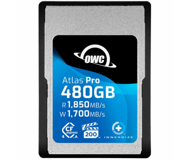 Owc OWC - Atlas Pro 480gb High-Performance Cfexpress Type A 4.0 Memory Card R1850 Mb/S -W1700