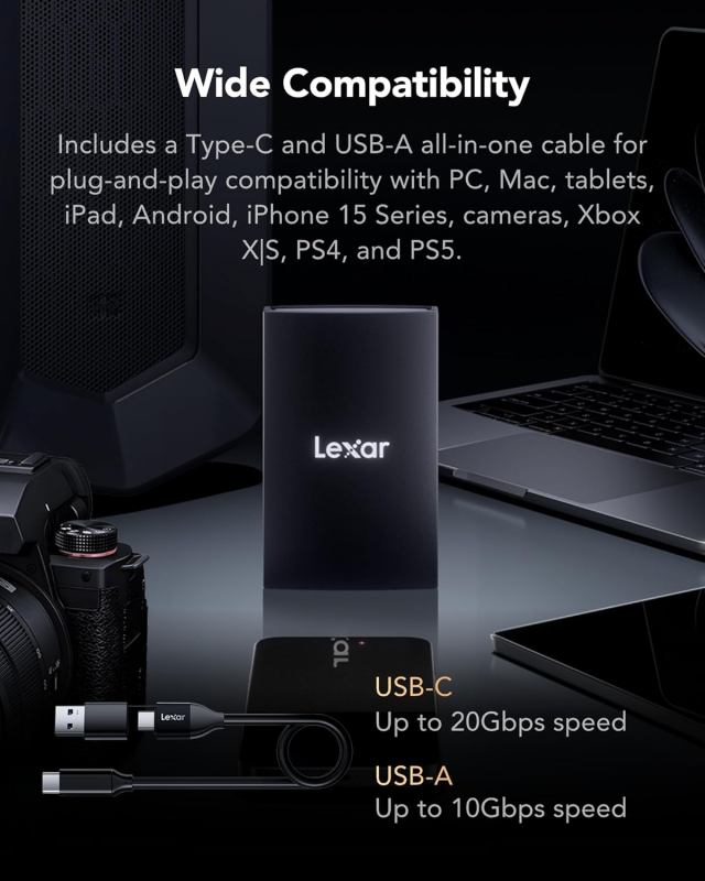 Lexar Lexar SSD ARMOR 700 1TB Rugged